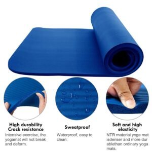 Bolt & Bound Elite 10mm High-Density NBR Yoga Mat