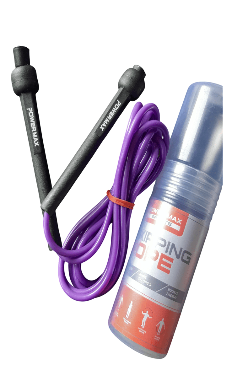Bolt & Bound Blue Adjustable Jump Rope for Cardio Training