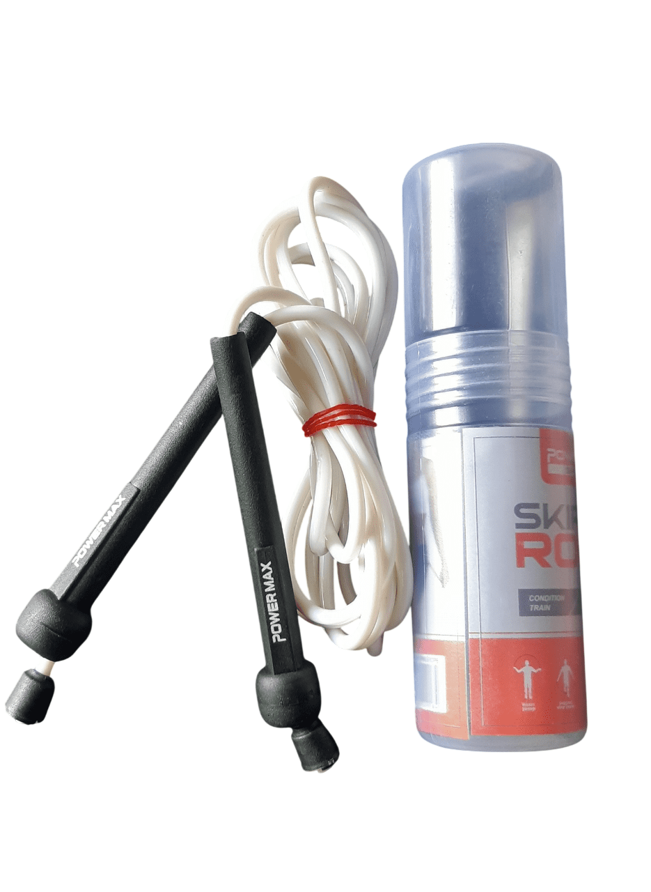 Bolt & Bound Blue Adjustable Jump Rope for Cardio Training