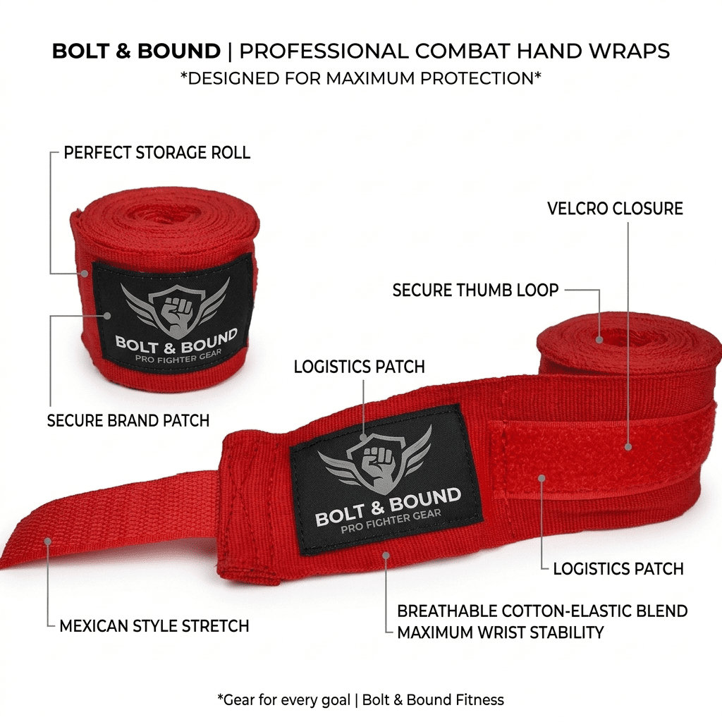 Bolt & Bound Boxing Hand Wrap