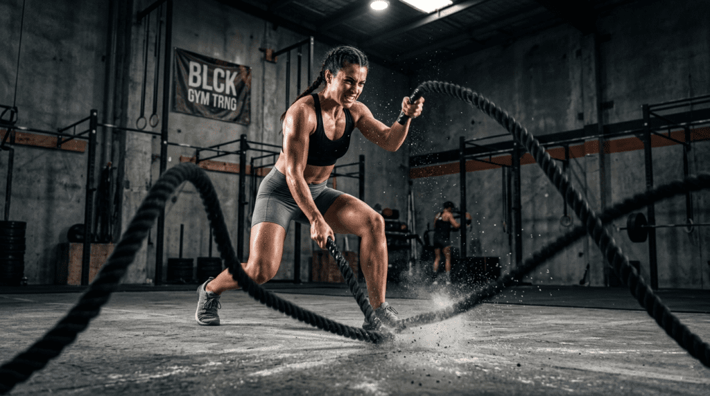 Bolt & Bound Pro-Series Battle Rope – Heavy Duty Conditioning Rope for HIIT & CrossFit