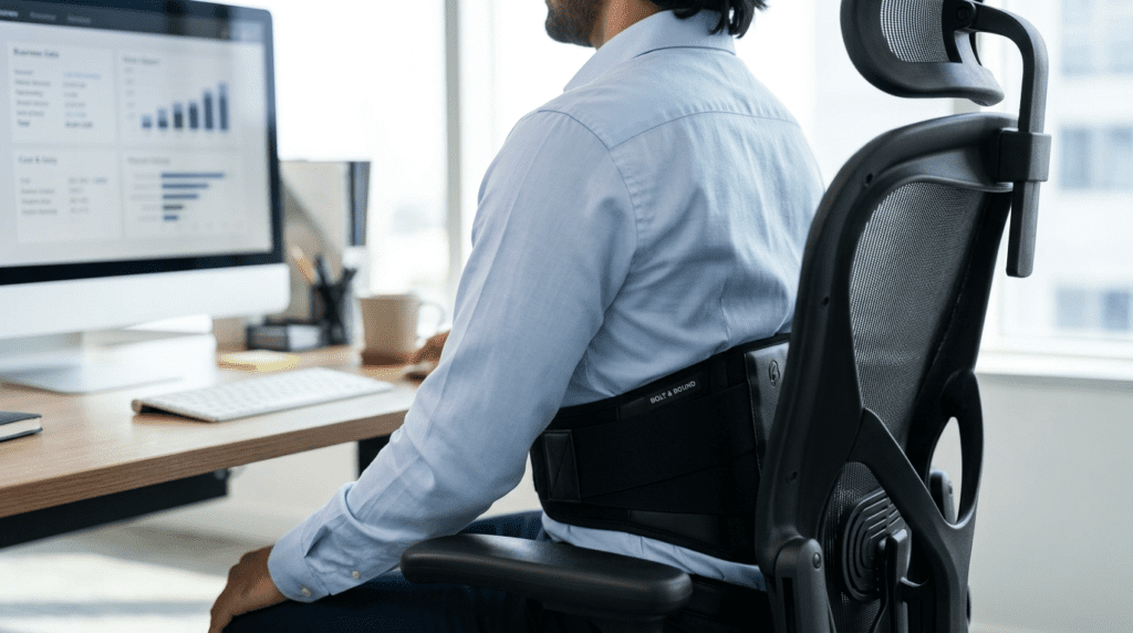 Desk Worker's Guide: How to Fix Lower Back Pain From Sitting - Bolt & Bound