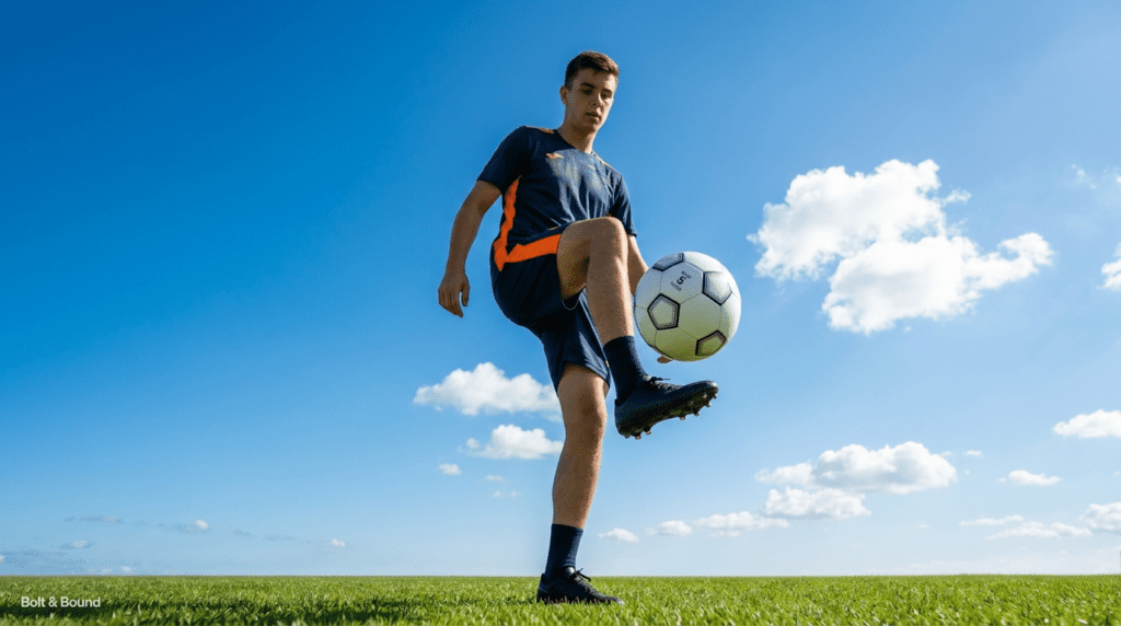 First Touch Mastery: The Benefits of Juggling a Soccer Ball - Bolt & Bound