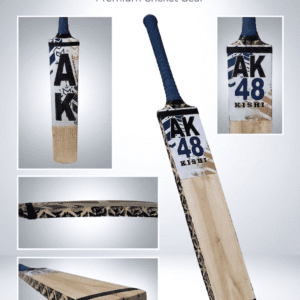 Premium Kishi AK-48 Tape Ball Cricket Bat | Aero-Kontrol Performance - Bolt & Bound