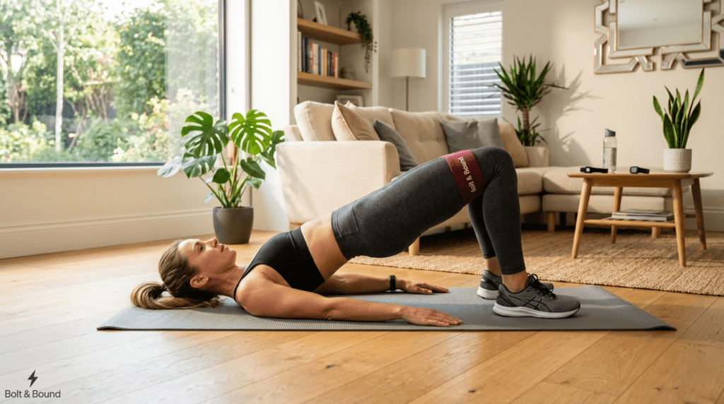The Ultimate Home Glute Workout With Bands for Massive Growth - Bolt & Bound